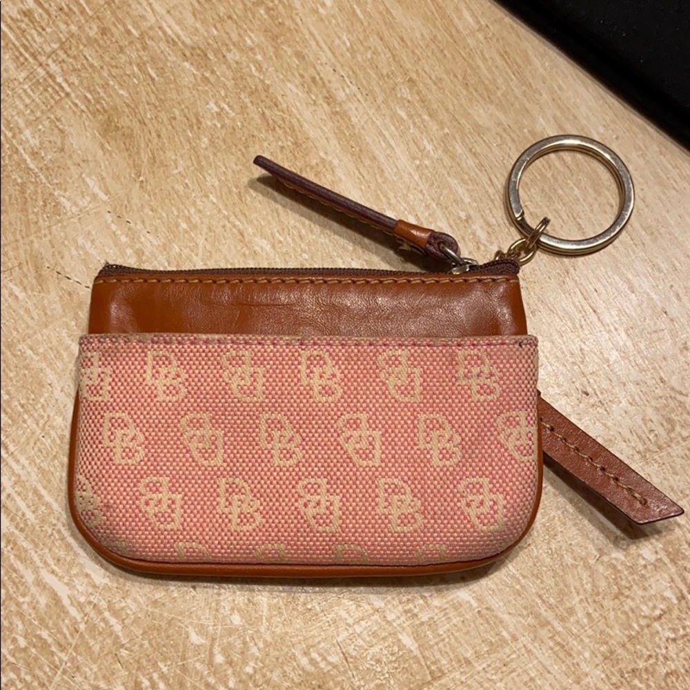 Dooney & Bourke small multi-pocket zipped wallet